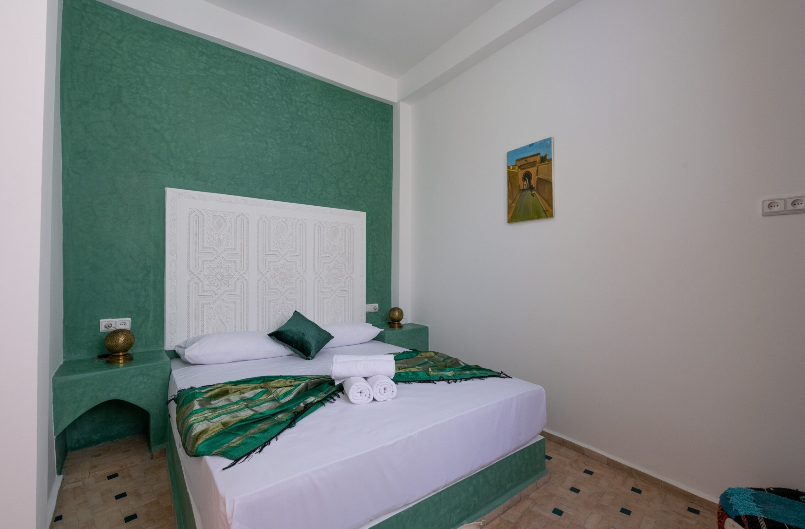 Our Rooms 15 Atlas Room with Moroccan décor at Riad Sultana Tangier