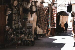 authentic Moroccan leather